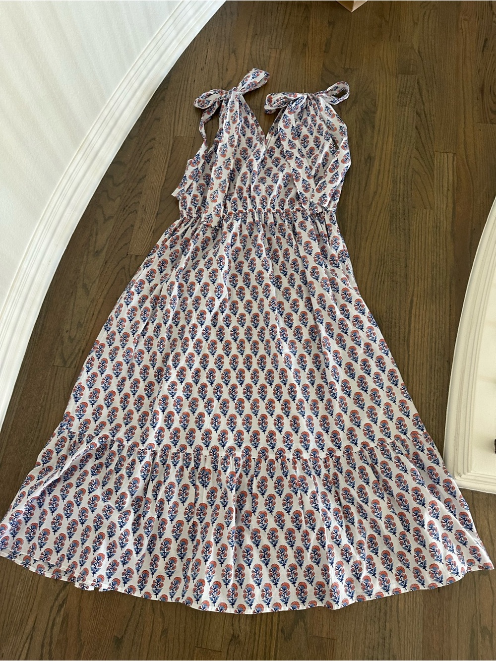 Pink City Prints Sleeveless Maxi Dress